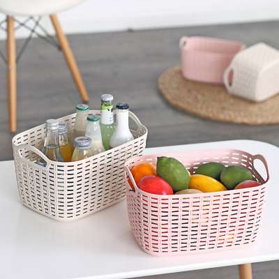 JS-06149, 06150, 06151 multi - use Stackable Plastic Fruit Vegetable Storage Basket for Home shop